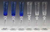 (6) FRENCH BACCARAT 'MILLE NUI