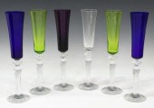 (6) FRENCH BACCARAT 'MILLE NUI