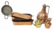 (6) FRENCH HAMMERED COPPER KIT