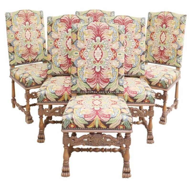 (6) FRENCH HENRI II STYLE