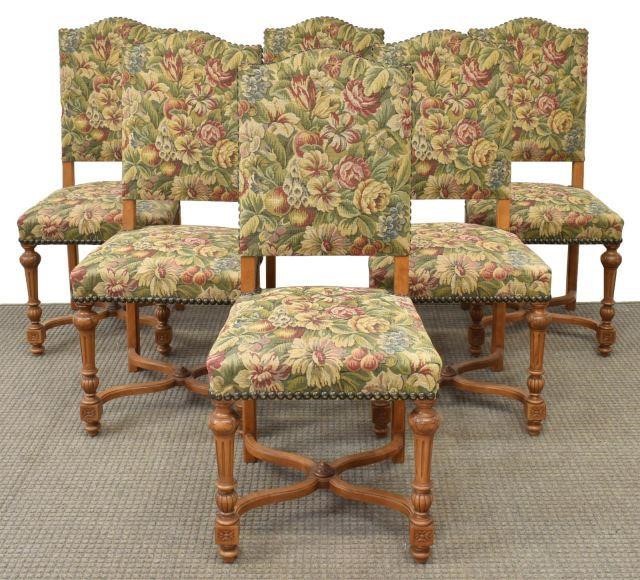 (6) FRENCH HENRI II STYLE