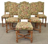 (6) FRENCH HENRI II STYLE UPHO