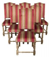 (6) FRENCH LOUIS XIII STYLE DI