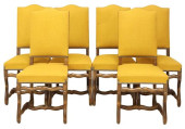 (6) FRENCH LOUIS XIV STYLE UPH