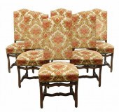 (6) FRENCH LOUIS XIV STYLE DIN