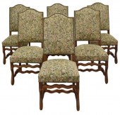 (6) FRENCH LOUIS XIV STYLE HIG