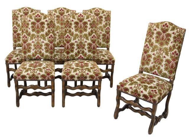 (6) FRENCH LOUIS XIV STYLE DINING