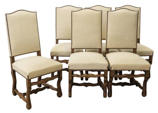 (6) FRENCH LOUIS XIV STYLE DINING