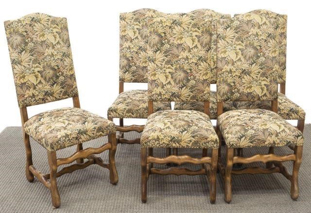 (6) FRENCH LOUIS XIV STYLE HIGH