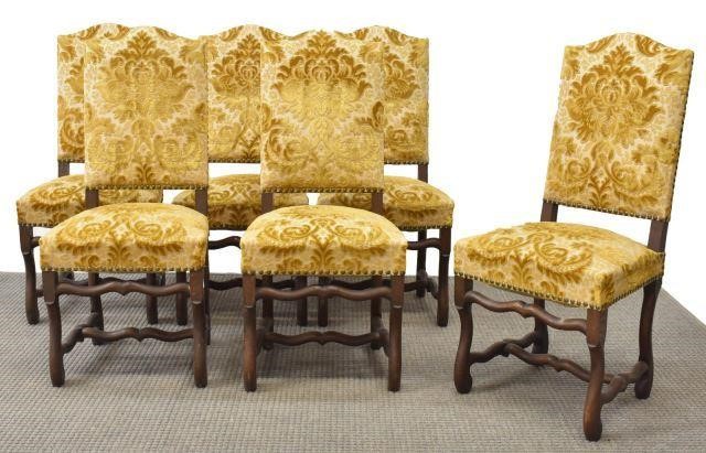 (6) FRENCH LOUIS XIV STYLE