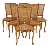 (6) FRENCH LOUIS XV STYLE FRUI