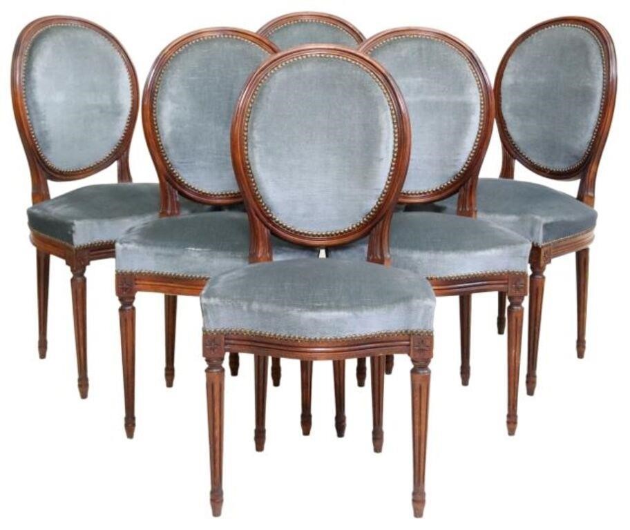 (6) FRENCH LOUIS XVI STYLE
