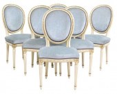 (6) FRENCH LOUIS XVI STYLE PAR