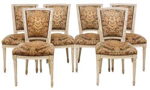(6) FRENCH LOUIS XVI STYLE