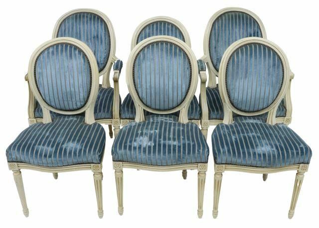 (6) FRENCH LOUIS XVI STYLE