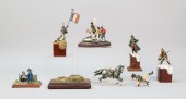 6 FRENCH MILITARY MINIATURES &