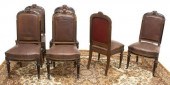 (6) FRENCH NAPOLEON III PARCEL