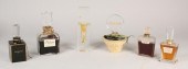 6 FRENCH PERFUME BOTTLESEcusso