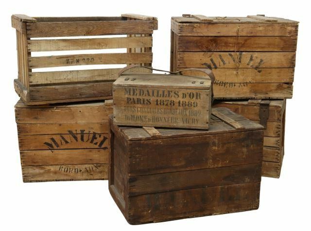 (6) FRENCH PINE ADVERTISEMENT