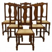 (6) FRENCH PROVINCIAL CARVED O