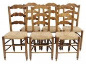 (6) FRENCH PROVINCIAL FRUITWOO