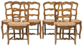 (6) FRENCH PROVINCIAL FRUITWOO