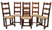 (6) FRENCH PROVINCIAL LADDER-B