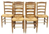 (6) FRENCH PROVINCIAL LADDER-B