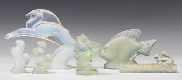 (6) FRENCH SABINO OPALESCENT ART