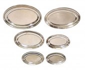 (6) FRENCH SILVERPLATE GRADUAT