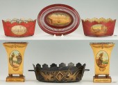 6 FRENCH TOLE CONTAINERS1st &