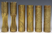 (6) FRENCH WWI-ERA TRENCH ART