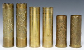 (6) FRENCH WWI-ERA TRENCH ART