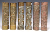 (6) FRENCH WWI-ERA TRENCH ART