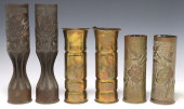 (6) FRENCH WWI-ERA TRENCH ART