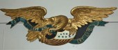 6 FT. ANTIQUE EAGLE PLAQUELarg
