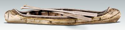 6 ft. birch bark canoe, octa style,