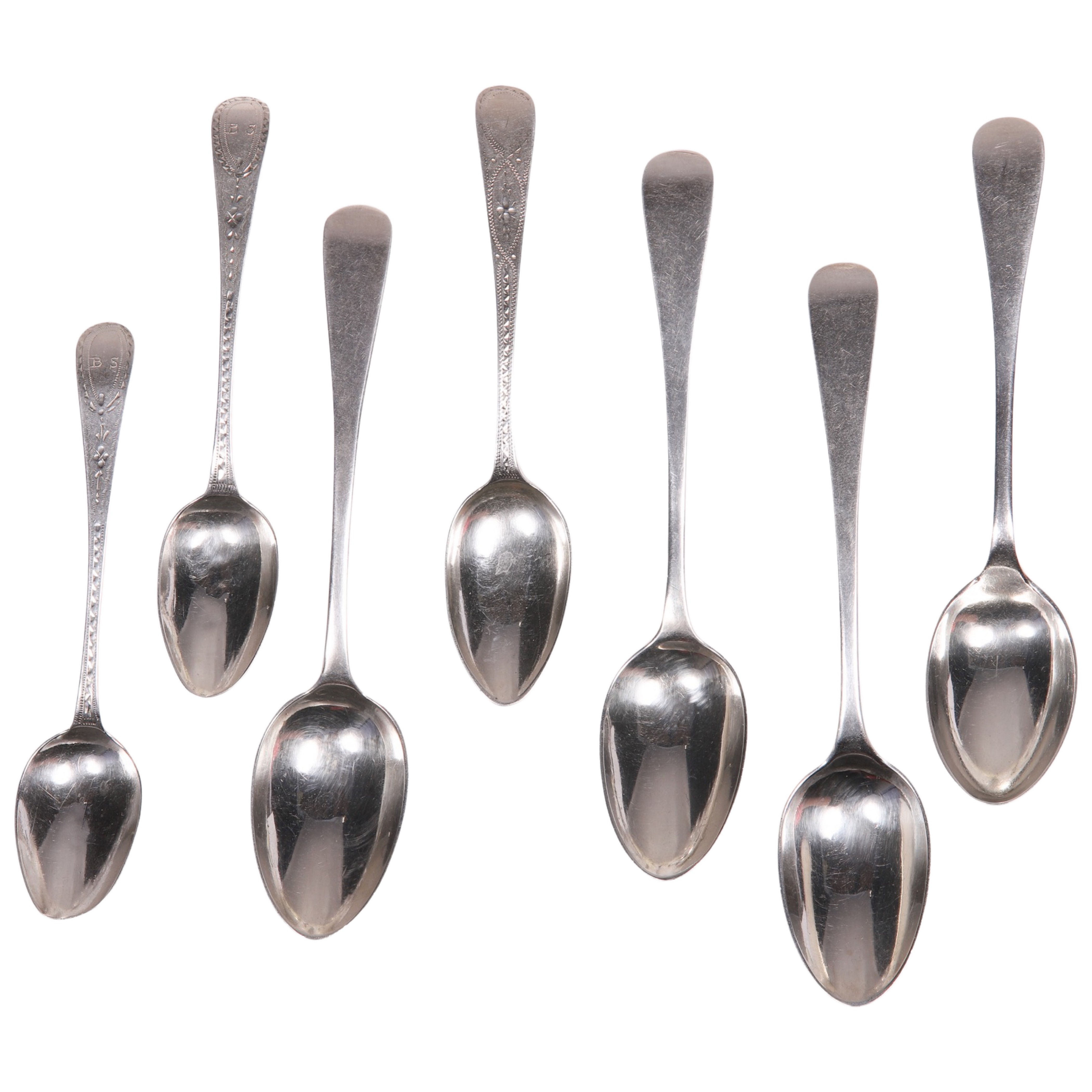 (6) George III Silver Teaspoons;