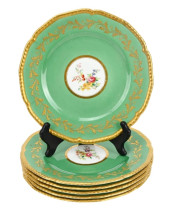 6 GILMAN COLLAMORE GILDED GOLD