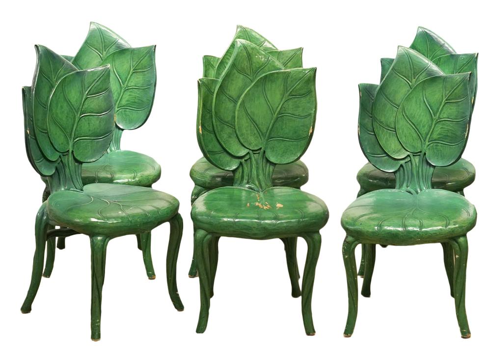 6 HAND CARVED BARTOLOZZI & MAIOLI