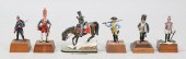 6 HAND PAINTED MILITARY MINIAT