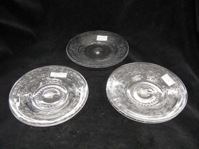 6 Hawkes Cut Glass Dishes rock