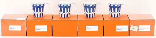 6 HERMES BLEUS D'AILLEURS PRINTED