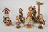 (6) HUMMEL FIGURINESLot of 6 H