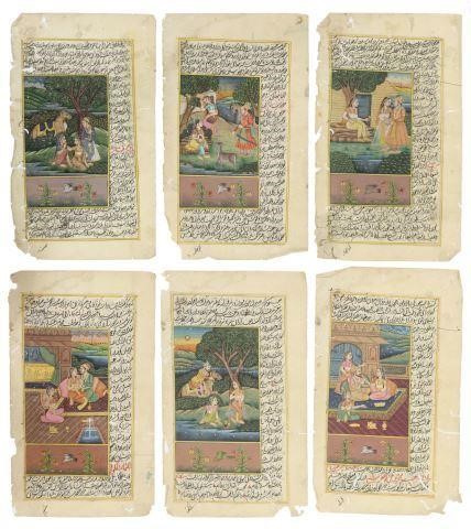 (6) INDO-PERSIAN ILLUSTRATED