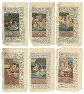 (6) INDO-PERSIAN ILLUSTRATED M
