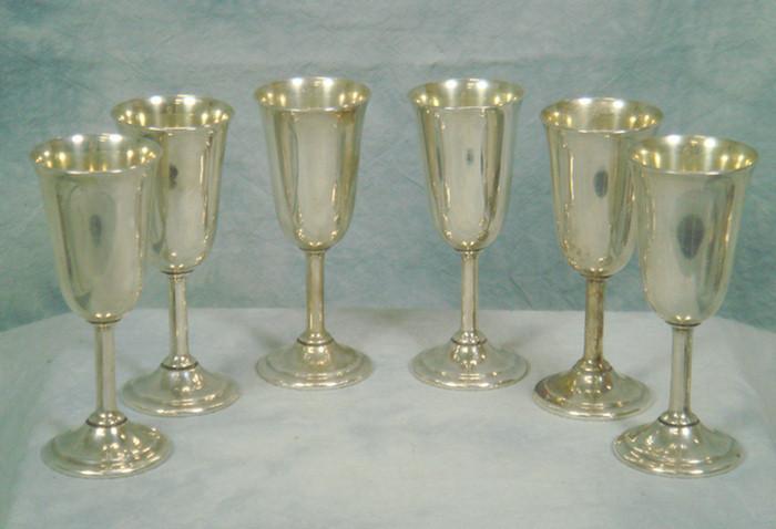 6 International sterling silver