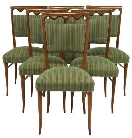 (6) ITALIAN BUFFA STYLE MID-CENTURY