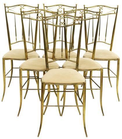 (6) ITALIAN CHIAVARI STYLE
