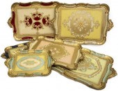 6) ITALIAN FLORENTINE GILT & C